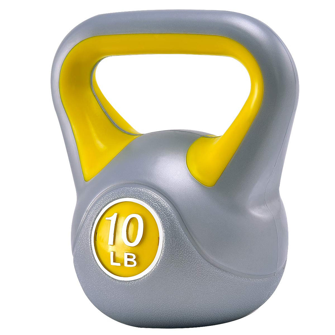 Vinyl Coated Kettlebell with Wide Handle