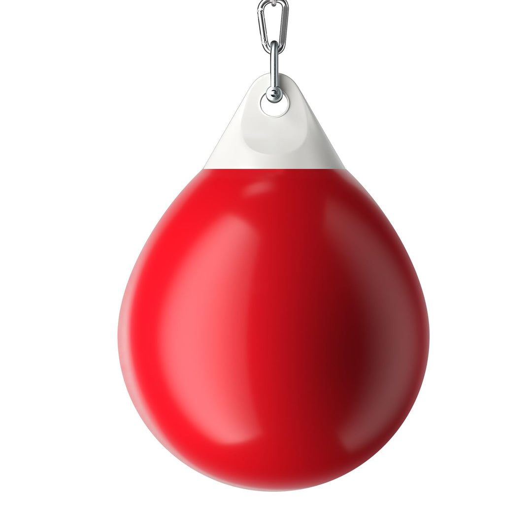 GYMAX Punching Bag, Water Aqua Bag w/Water Injector & Hanging Accessories