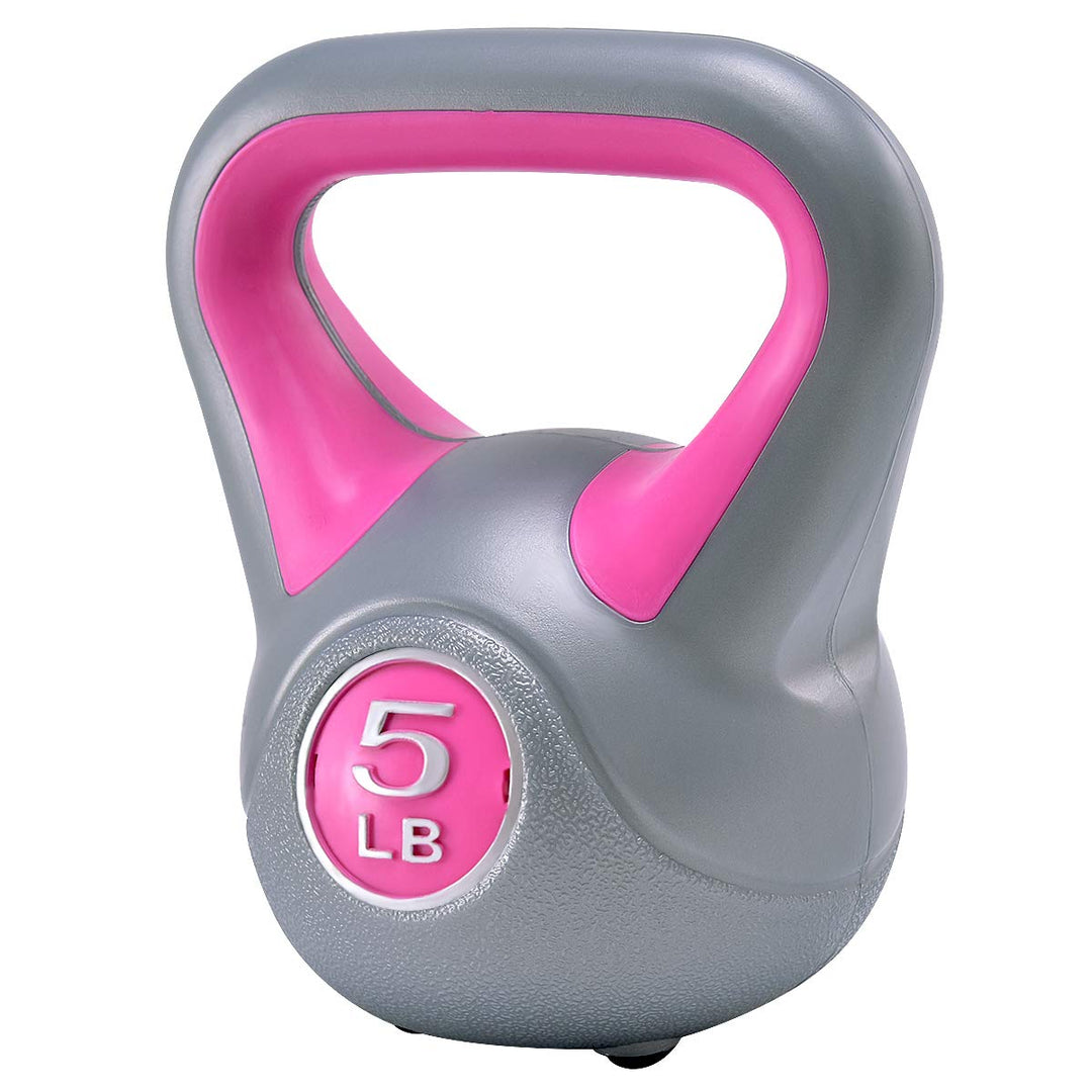 Vinyl Coated Kettlebell with Wide Handle