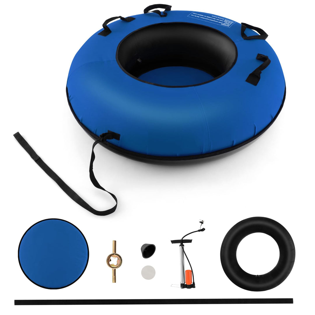 Snow Tube Puncture-Proof Sled Ski Tube for Adults Kids