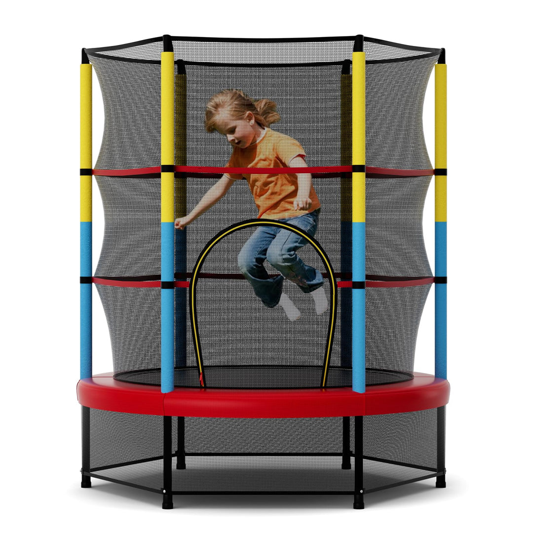 ASTM Approved Toddler Trampoline with All Round Enclosure Net